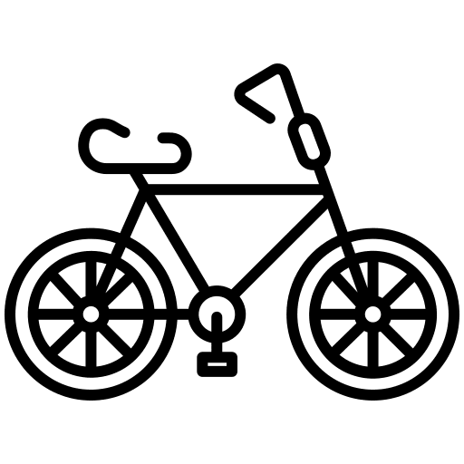 Cycle bike cycling exercise icon Cycle bike cycling exercise icon