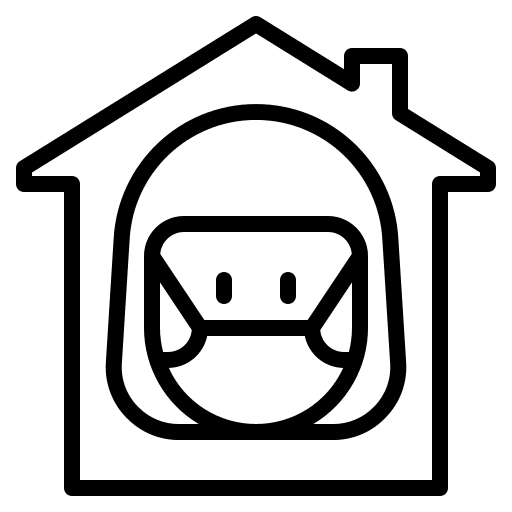 Quarantine quarantine female healthcare icon Quarantine quarantine female healthcare icon