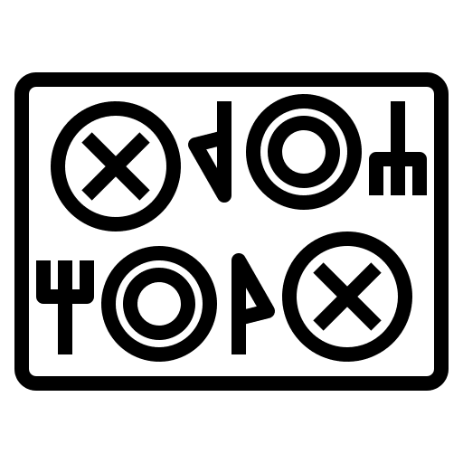 Restaurant distance dinning table restaurant icon Restaurant distance dinning table restaurant icon