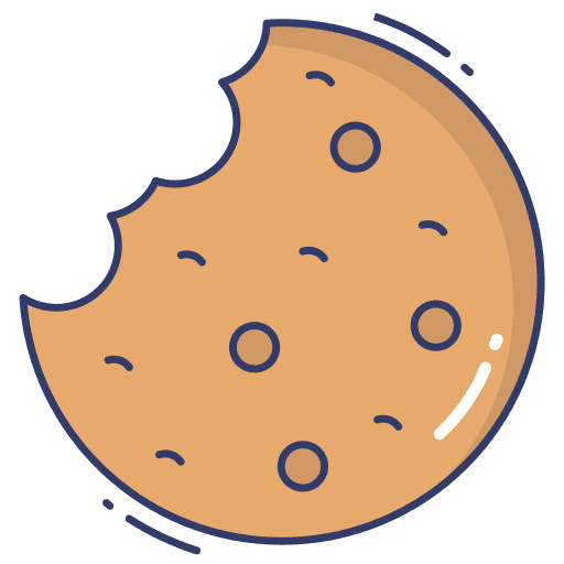 Cookie food and restaurant dessert chocolate icon