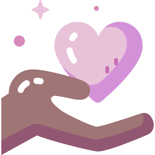 Affection solidarity shapes like icon