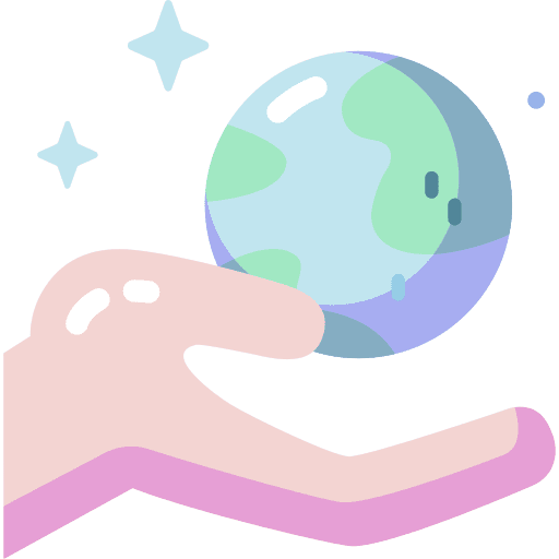 Earth world charity earth icon