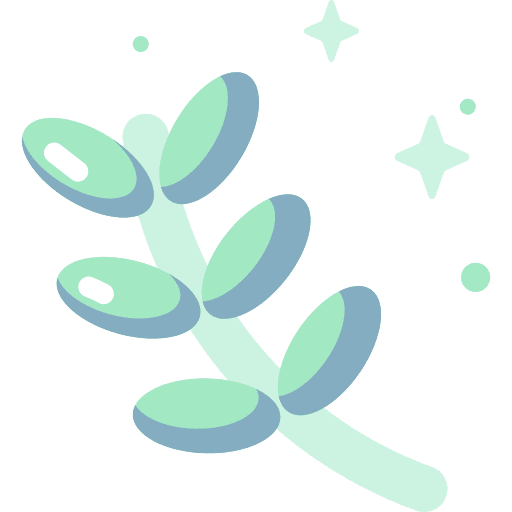 Olive plant nature leaf icon