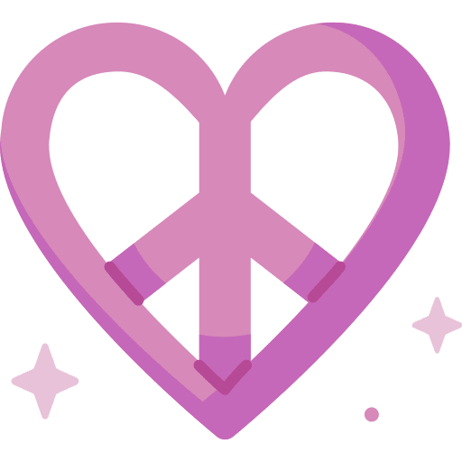Peace symbol peace shapes and symbols love icon
