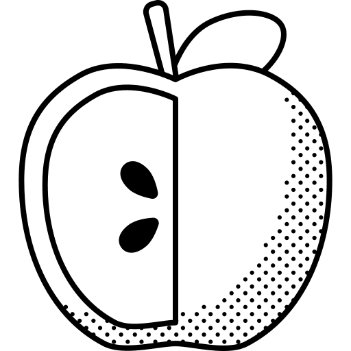 Apple food and restaurant fruit apple icon Apple food and restaurant fruit apple icon