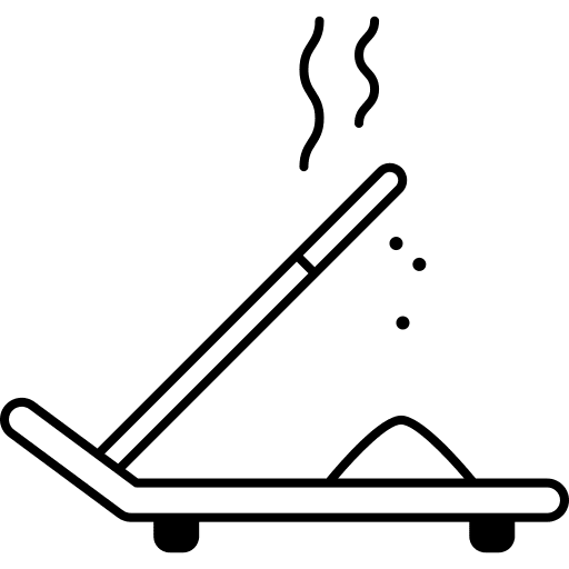 Incense relax burning aromatherapy icon Incense relax burning aromatherapy icon