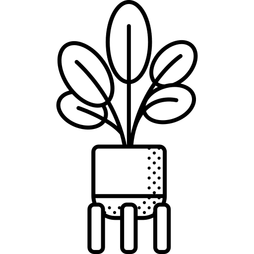 Plant botanic pot nature icon Plant botanic pot nature icon