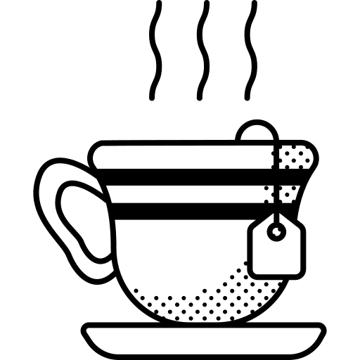 Tea tea food and restaurant hot drink icon Tea tea food and restaurant hot drink icon