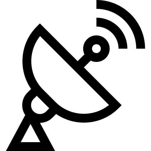 Antenna wireless connectivity satellite dish antenna icon