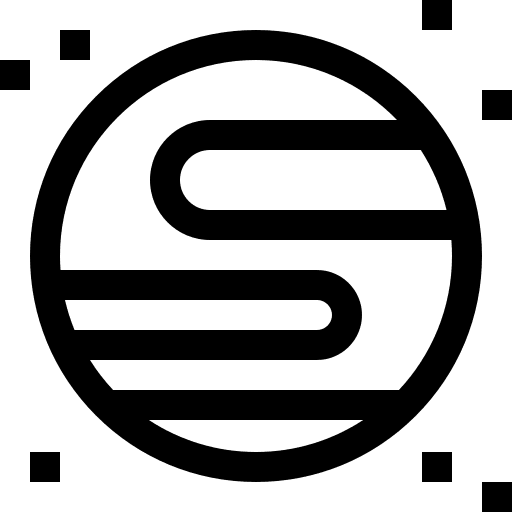 Planet miscellaneous science space icon