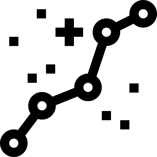 Constellation space science miscellaneous icon