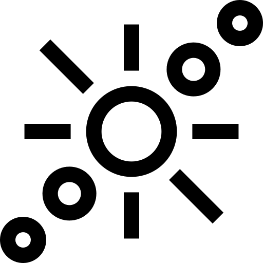 Solar system science planet sun icon