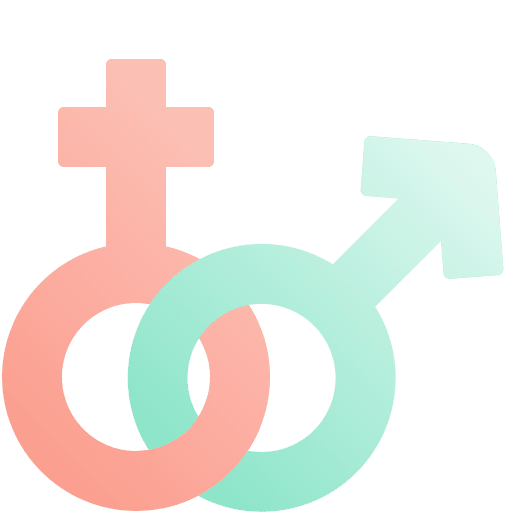 Gender symbol shapes gender symbol male icon