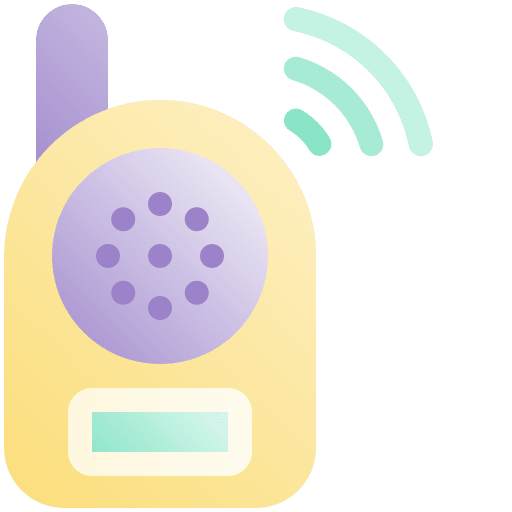Walkie talkie transmitter electronics radio icon