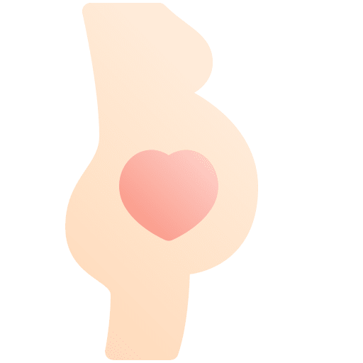 Pregnant mother pregnancy love icon