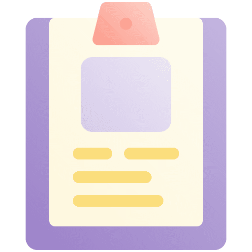 Report form hospital medical icon