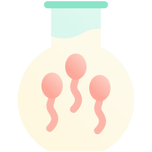 Sperm spermatozoon sperm sample icon