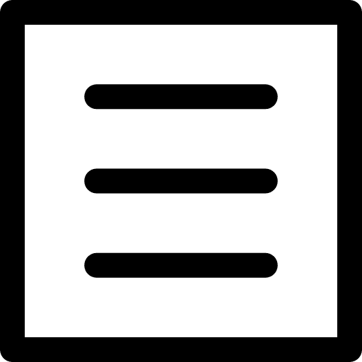 Menu text lines button multimedia option icon Menu text lines button multimedia option icon