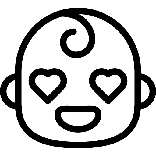 Baby love people childhood avatar icon