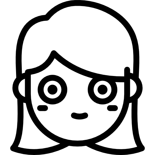 Surprised girl people expression surprised icon