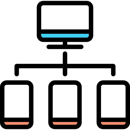 Collaboration networking group collaboration icon