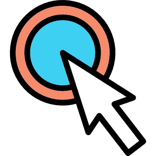 Cursor multimedia cursor click icon