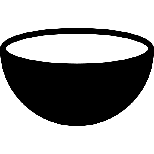 Bowl bowl kitchenware soup icon