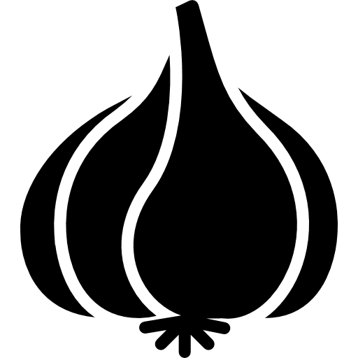 Garlic food garlic fruit icon