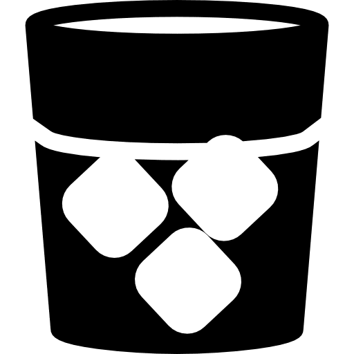 Glass alcohol glass drink icon