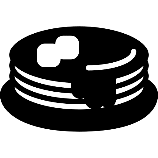 Pancakes sweet baker syrup icon