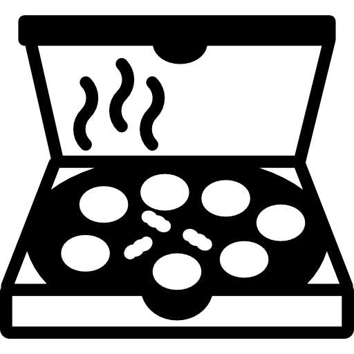 Pizza pizzas pizza box icon