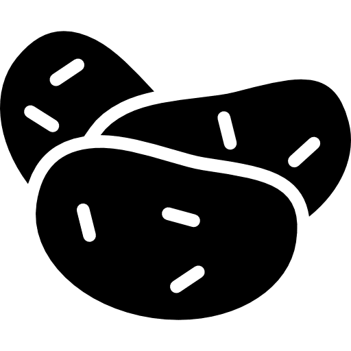 Potatoes potato vegetable vegetarian icon