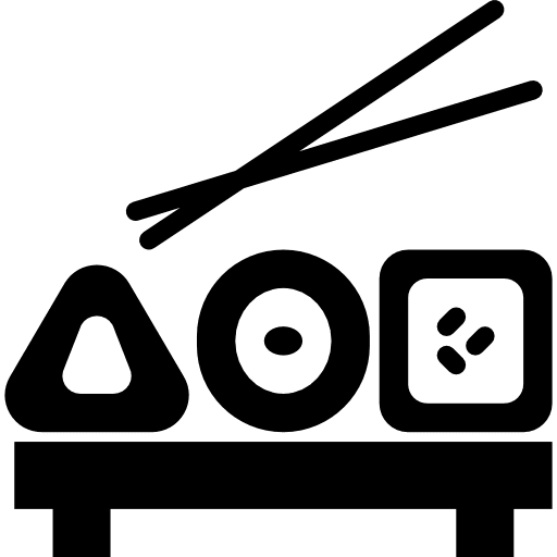 Sushi japanese food food raw icon