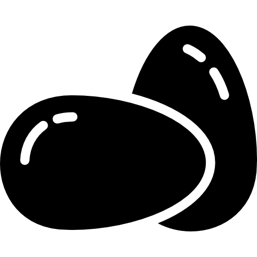 Eggs animals food shape icon