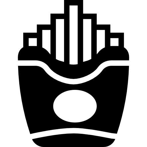 Fries fries potatoes fast food icon