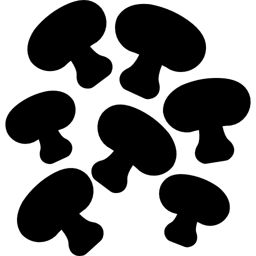 Mushrooms fungi food mushroom icon