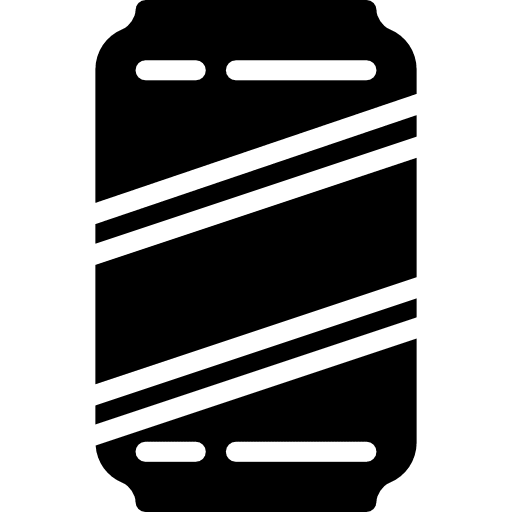 Can drink food can icon