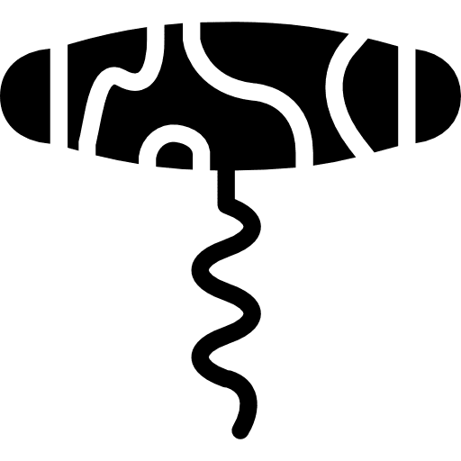 Corckscrew kitchenware tools and utensils food icon