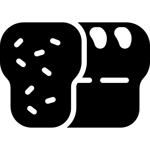 Bread bread toast meal icon