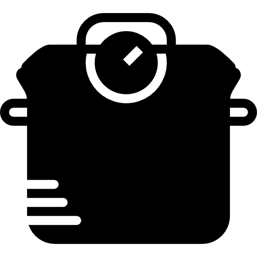 Pot fire cook hot icon