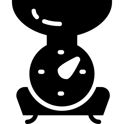 Scale control weight balance icon