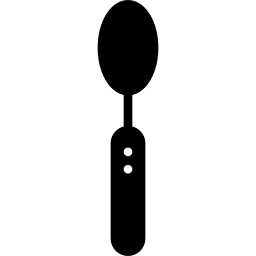 Spoon tools and utensils food spoon icon