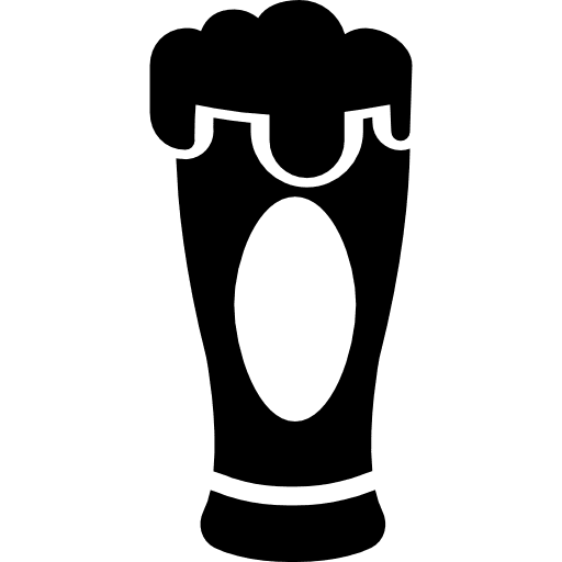 Glass beverages beverage drinks icon