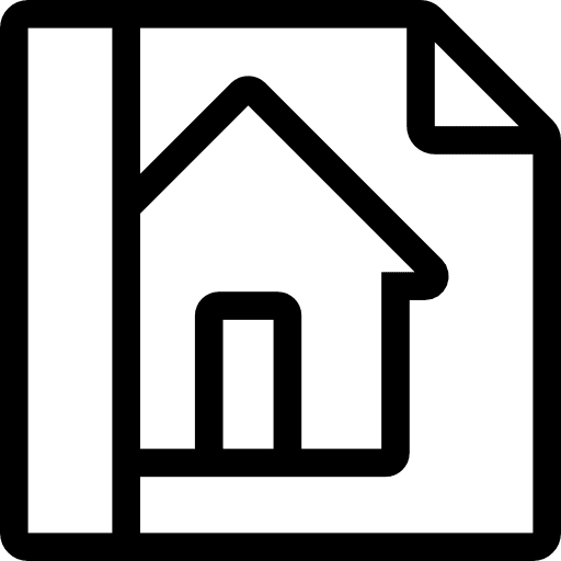 Blueprint empire state building blueprint map icon