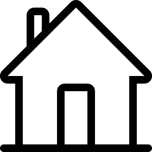 House real estate construction home icon