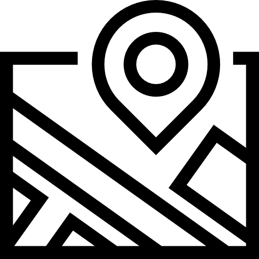 Map geography map location icon Map geography map location icon