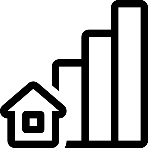 Stats graph bars graphic icon Stats graph bars graphic icon