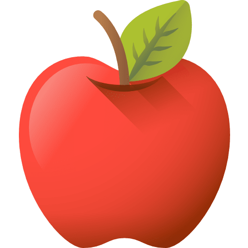 Apple vegan apple vegetarian icon