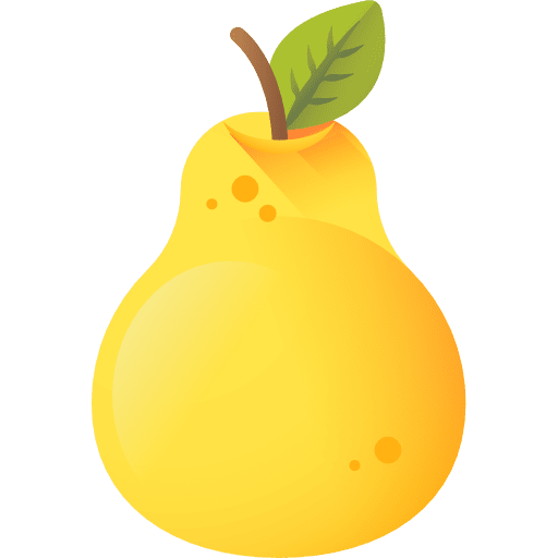 Pear food fruit food and restaurant icon