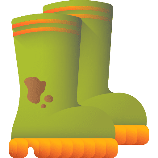 Boots fashion clothes hiking icon